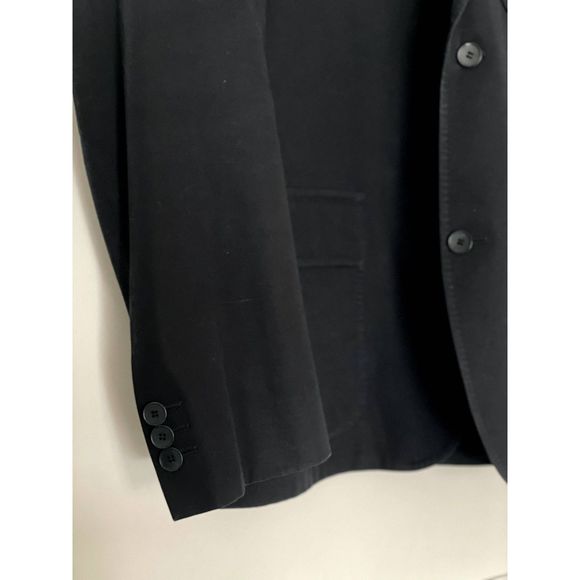 Lacoste Men's Black Blazer Jacket Two Button Closure Size 50/4 D51 - Picture 7 of 16